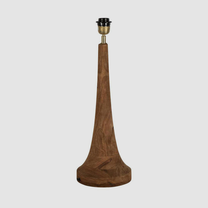 Lancia Table Lamp Base Small Dark Natural- Base Only
