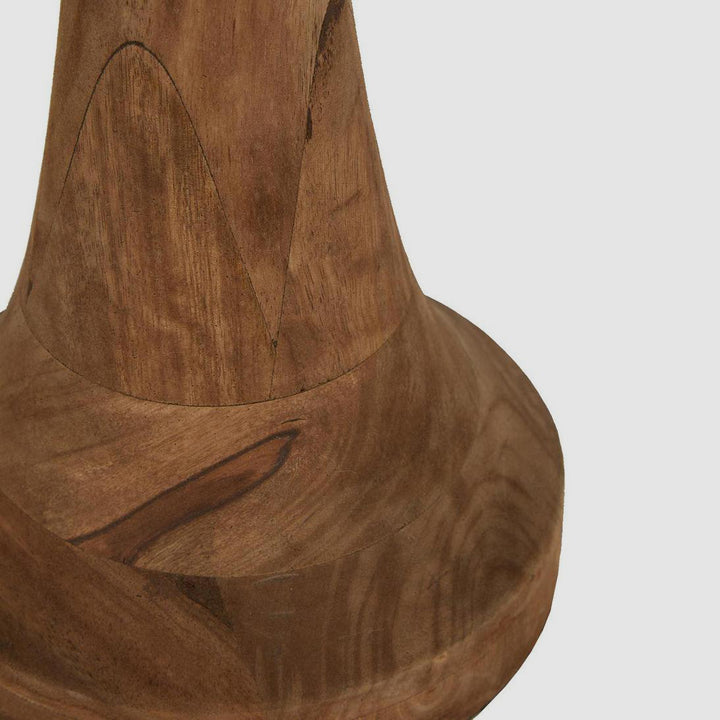 Lancia Table Lamp Base Small Dark Natural- Base Only