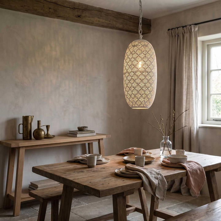 Umbriel Ceiling Pendant Light White