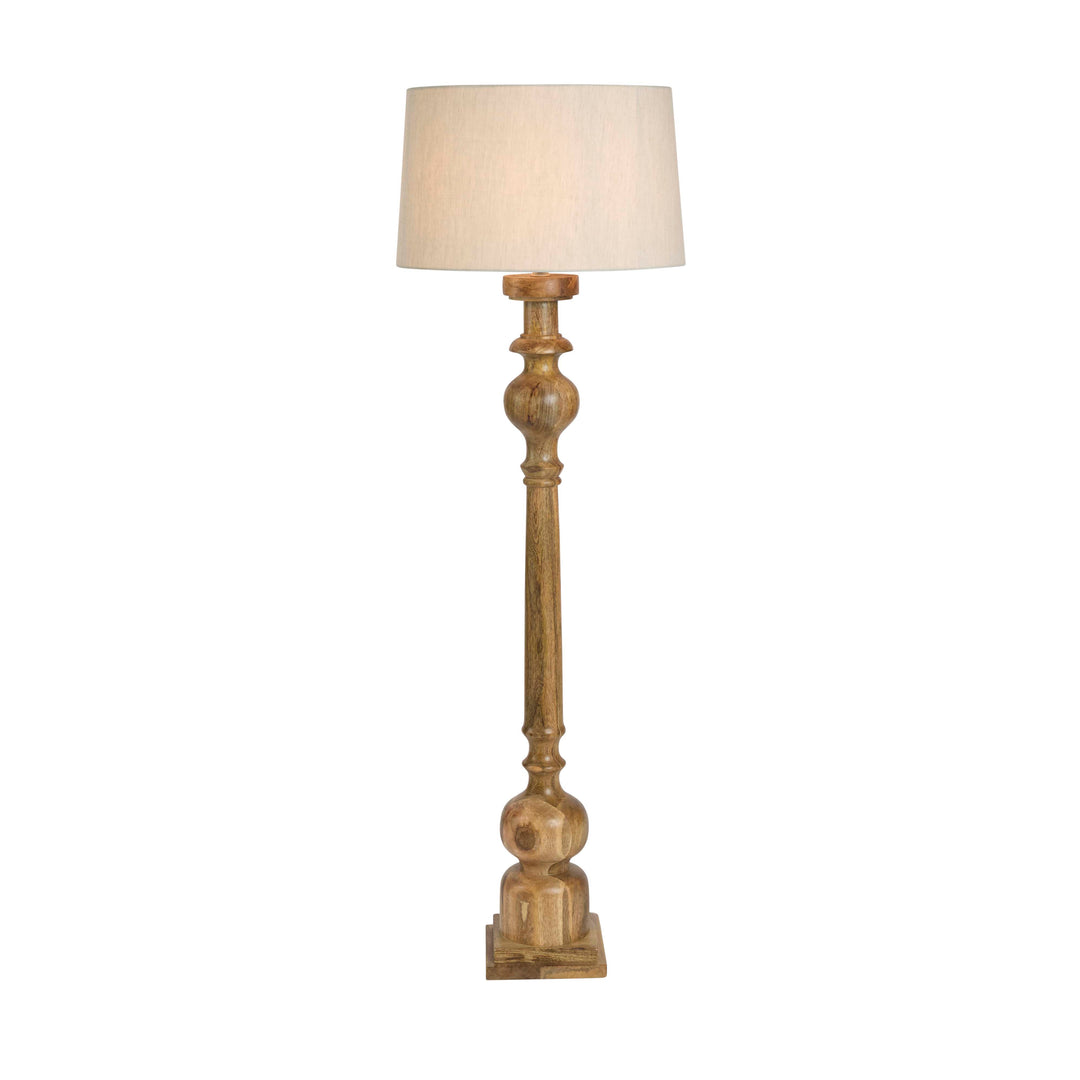 Rook Floor Lamp Base Large Natural
