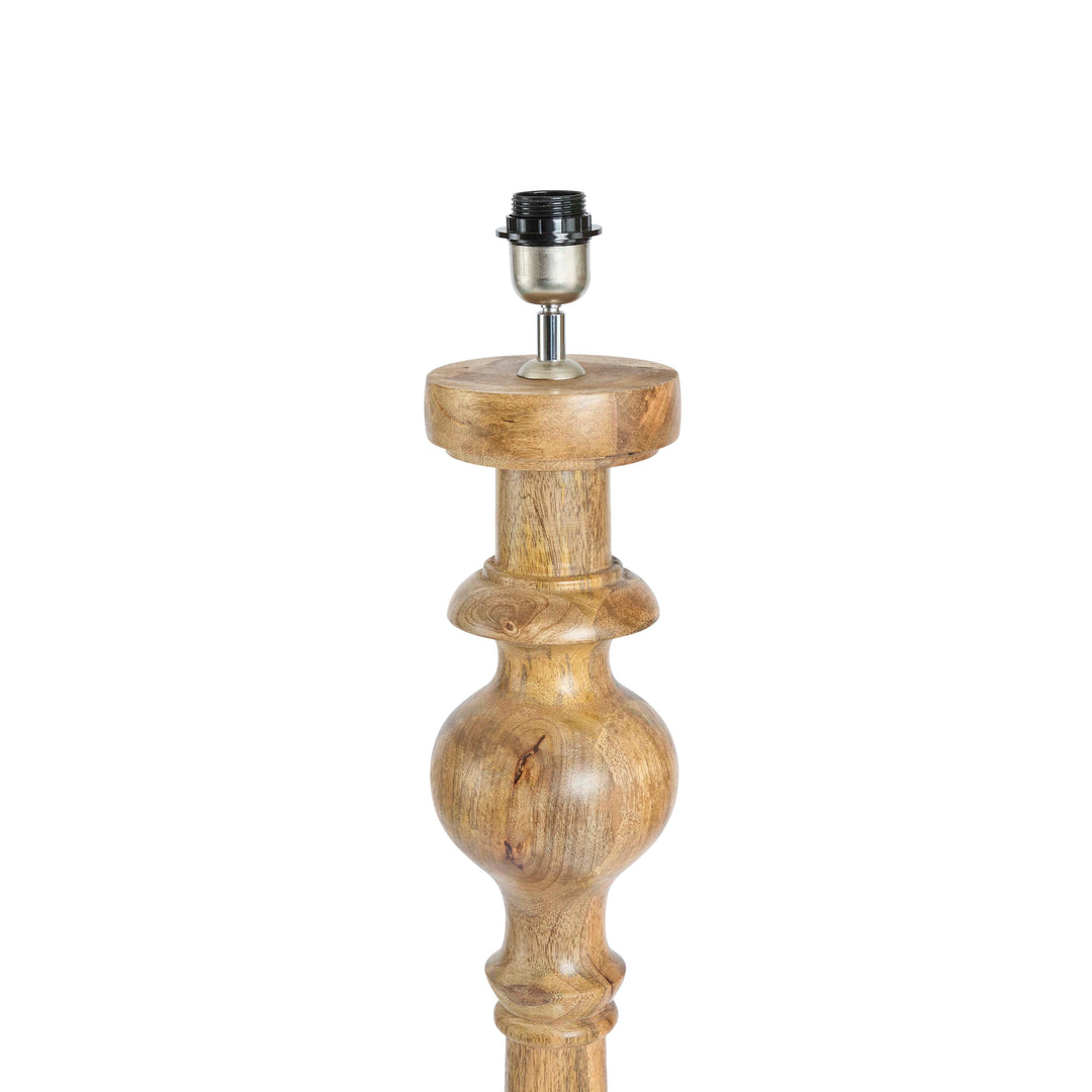Rook Floor Lamp Base Large Natural
