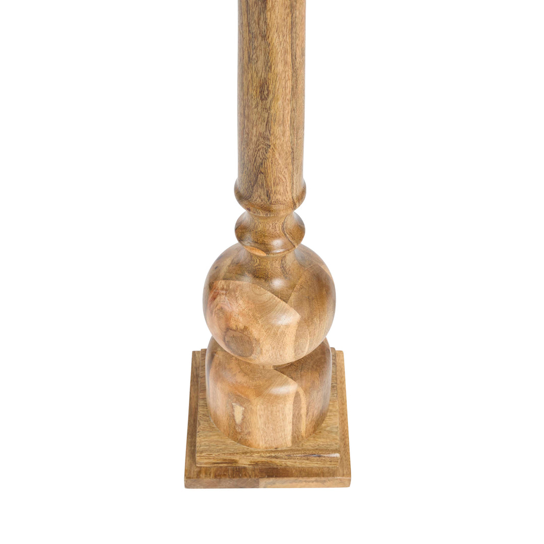 Rook Floor Lamp Base Large Natural