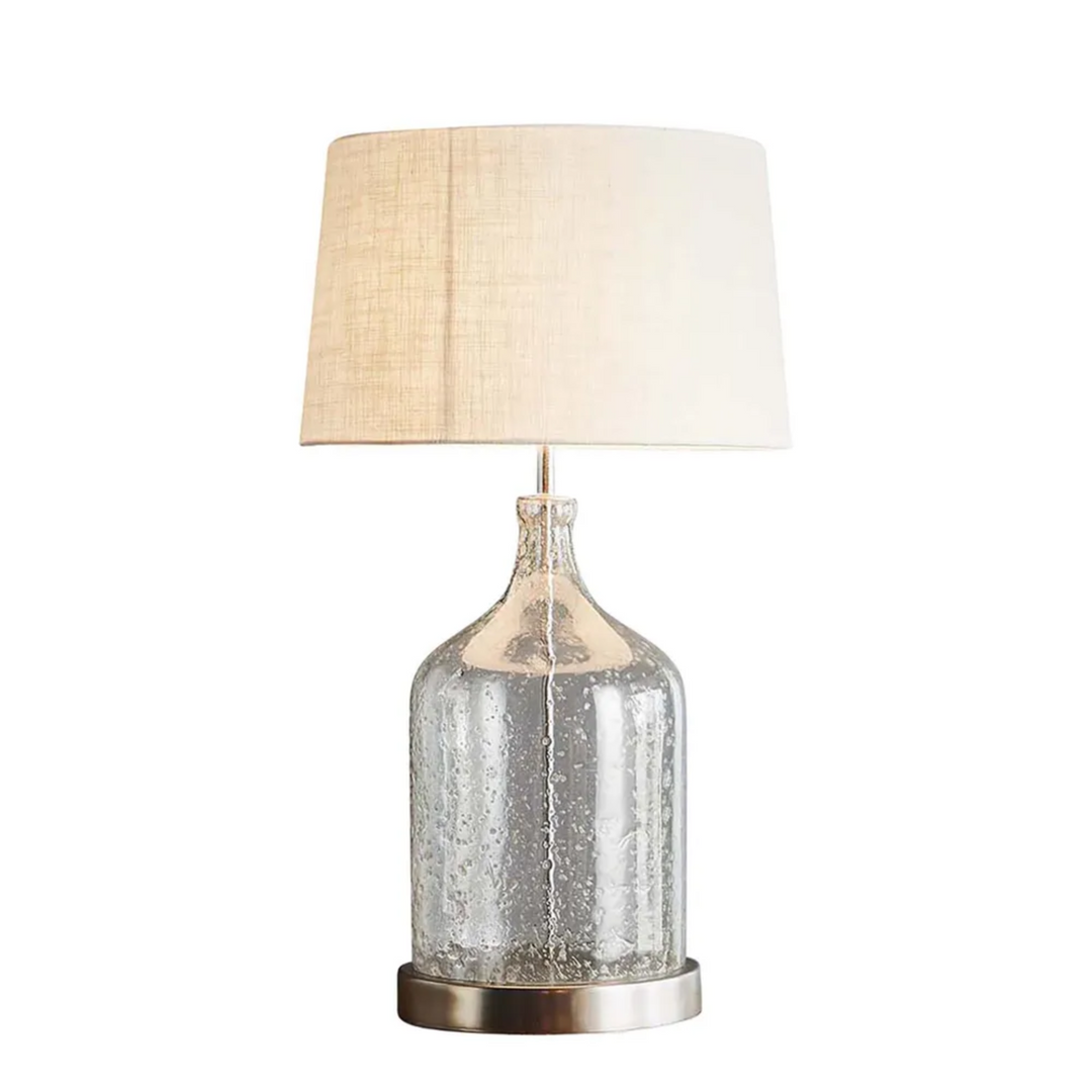 Lustre Flagon Table Lamp Base Clear