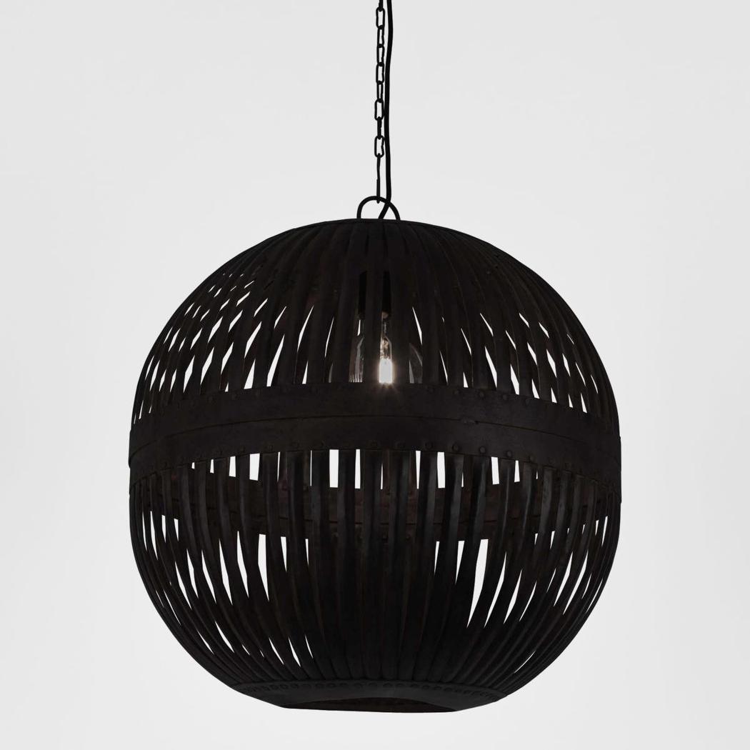 Esch Ball Ceiling Pendant Black