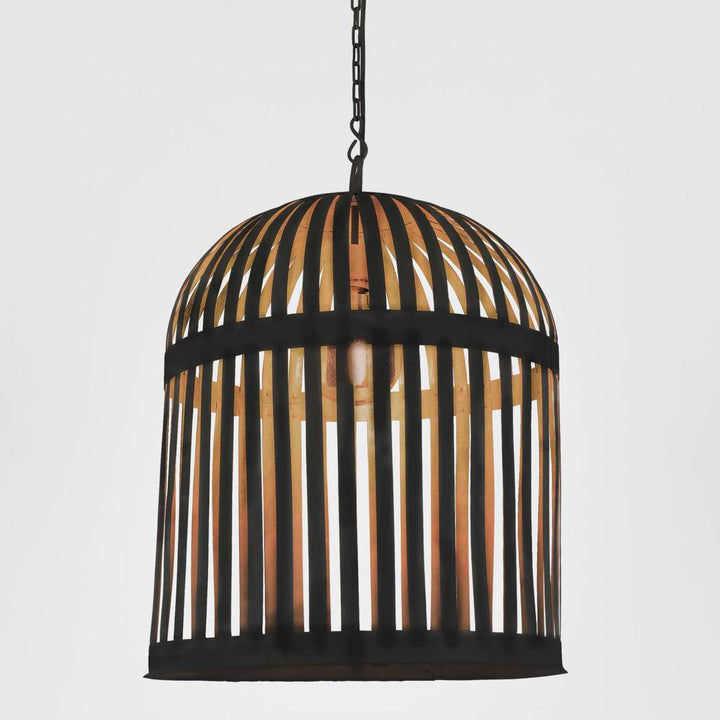 Esch Cage Ceiling Pendant Black