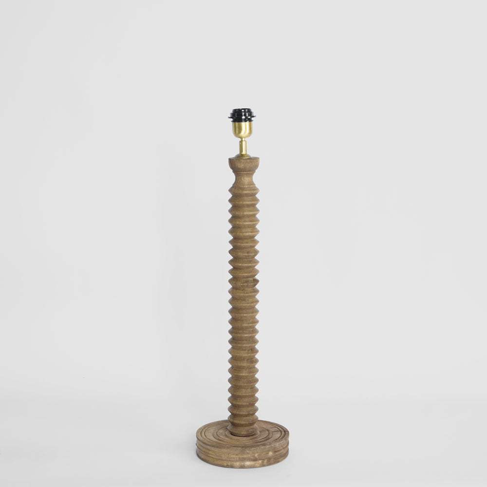 Thomas Table Lamp Base Brown - Base Only
