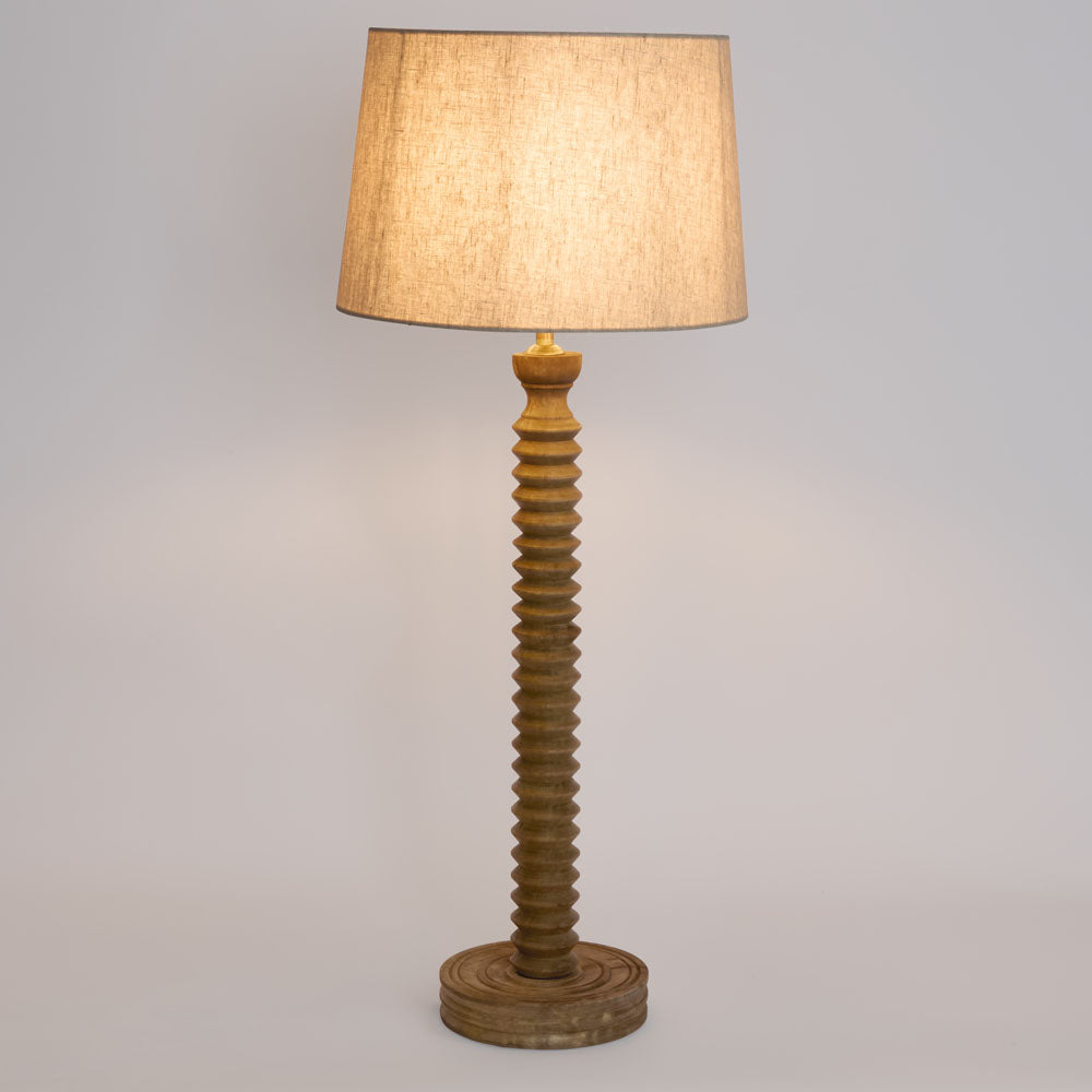 Thomas Table Lamp Base Brown - Base Only