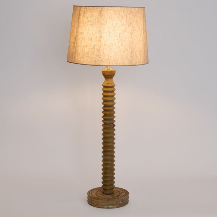 Thomas Table Lamp Base Brown - Base Only