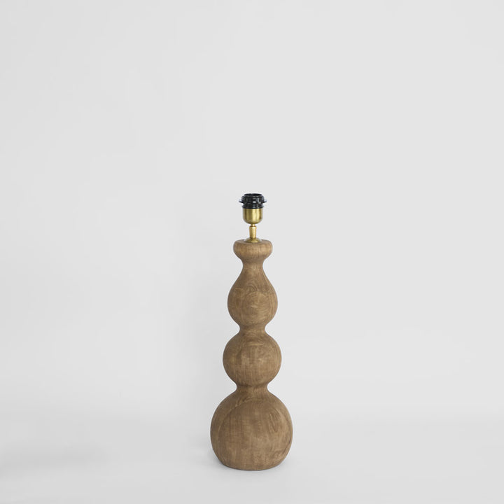 Pedra Table Lamp Base Brown - Base Only