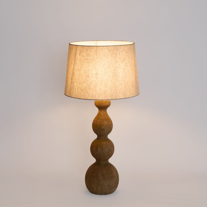 Pedra Table Lamp Base Brown - Base Only