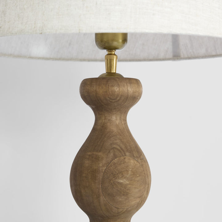 Pedra Table Lamp Base Brown - Base Only