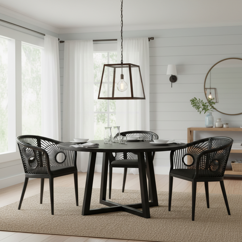 Theo Ceiling Pendant Black