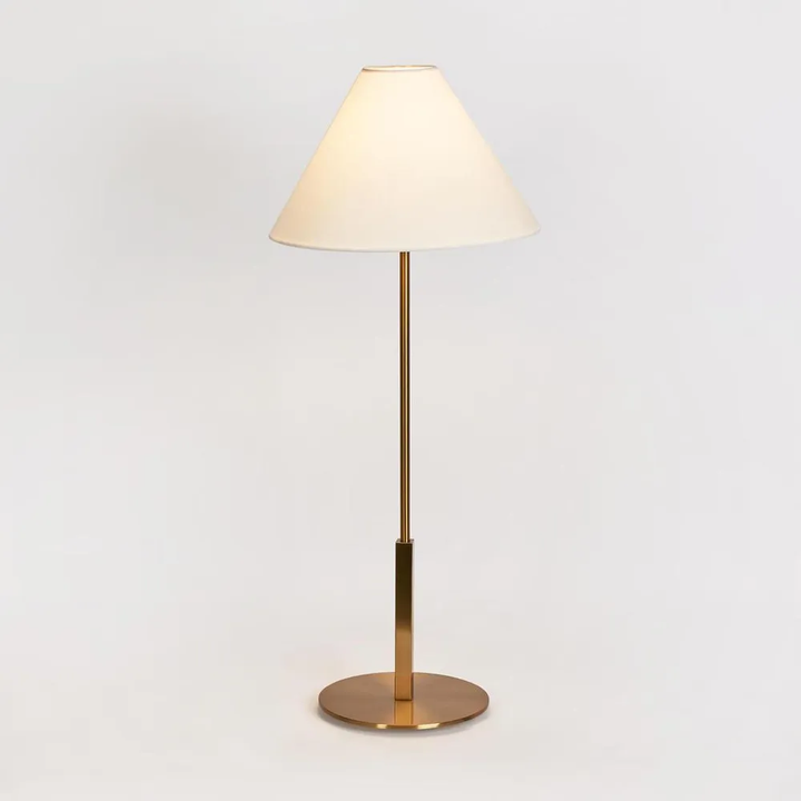 Alpine Table Lamp Antique Brass.