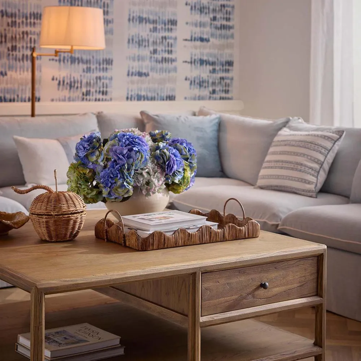 Apple Rattan Basket Brown