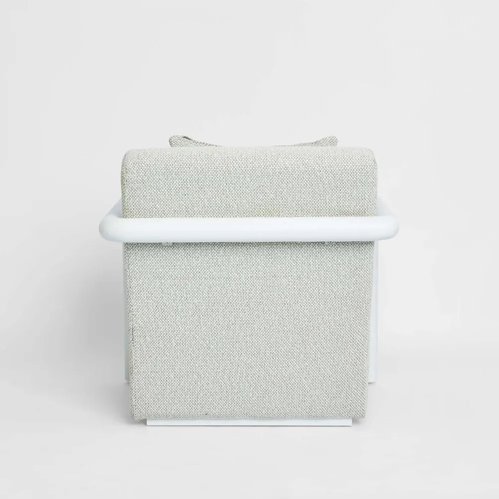 Argo Armchair Ecru with white frame Outdoor