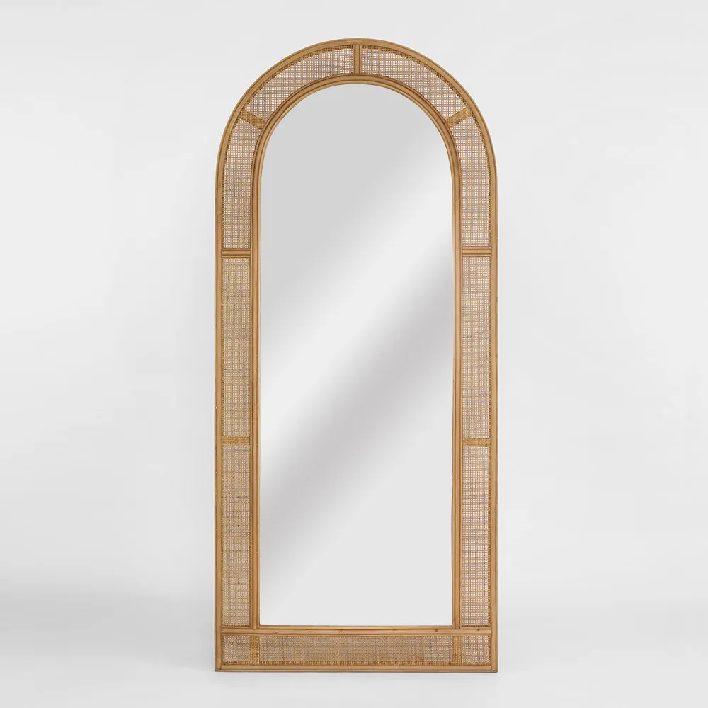 Beau  Mirror Rattan