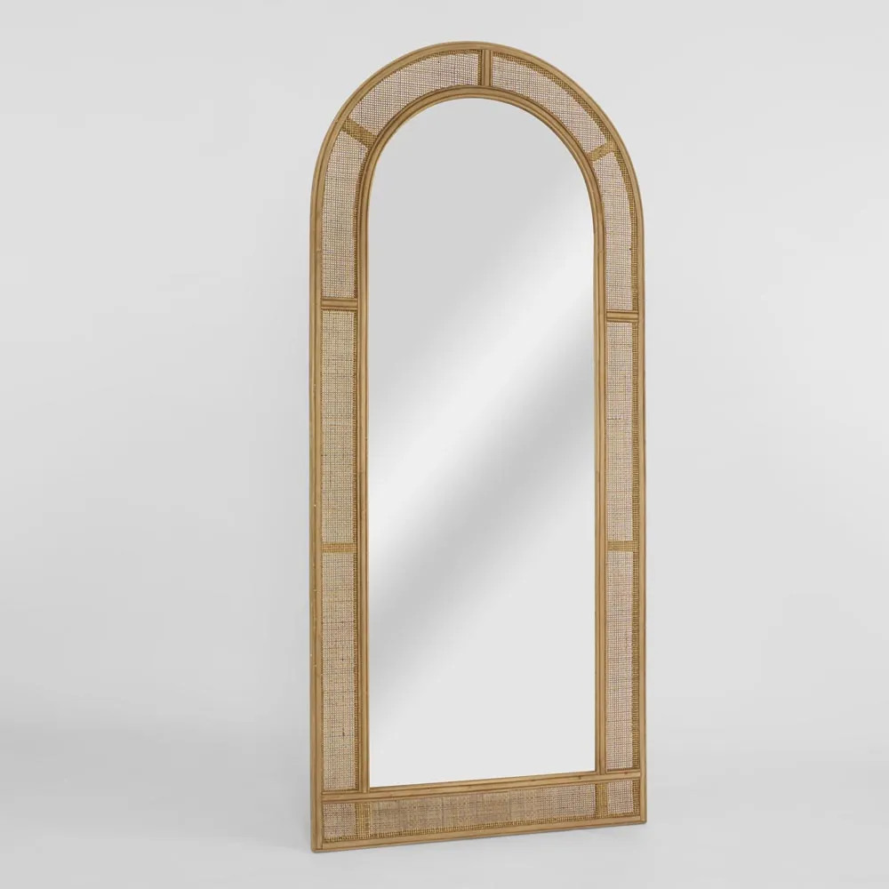 Beau  Mirror Rattan