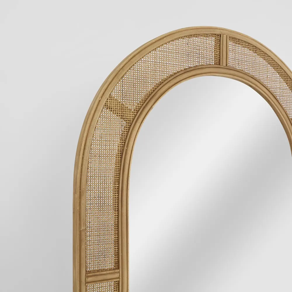 Beau  Mirror Rattan