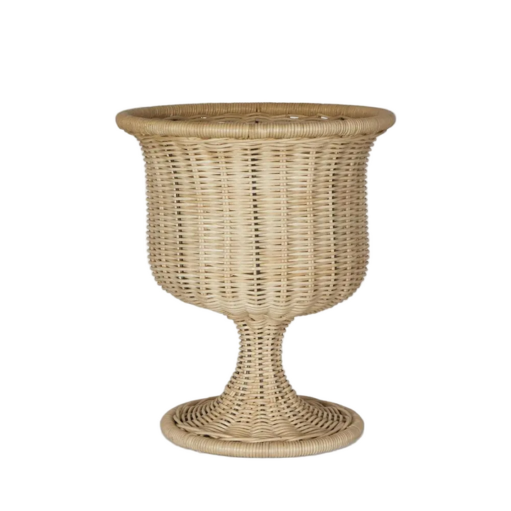 Belmont Rattan Urn Small