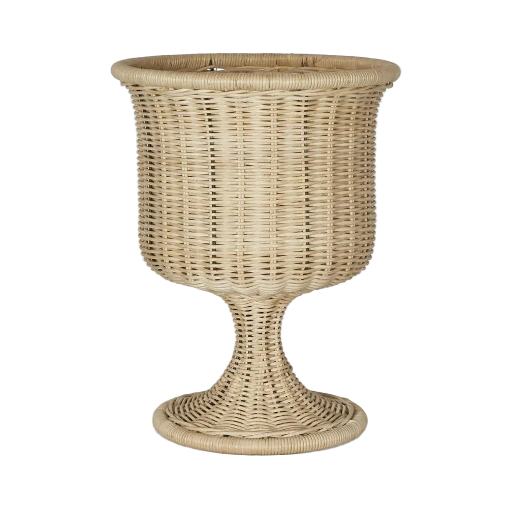 Belmont Rattan Urn Large