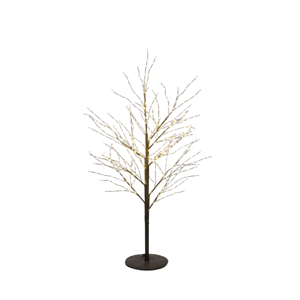 Black Forest Light Up Tree with 500 Lights 120cm
