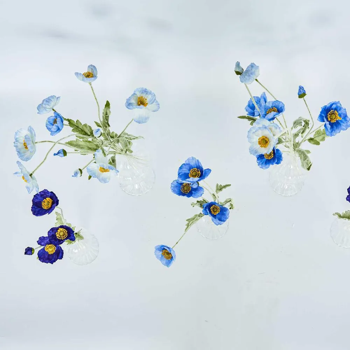 Poppy Spray Blue