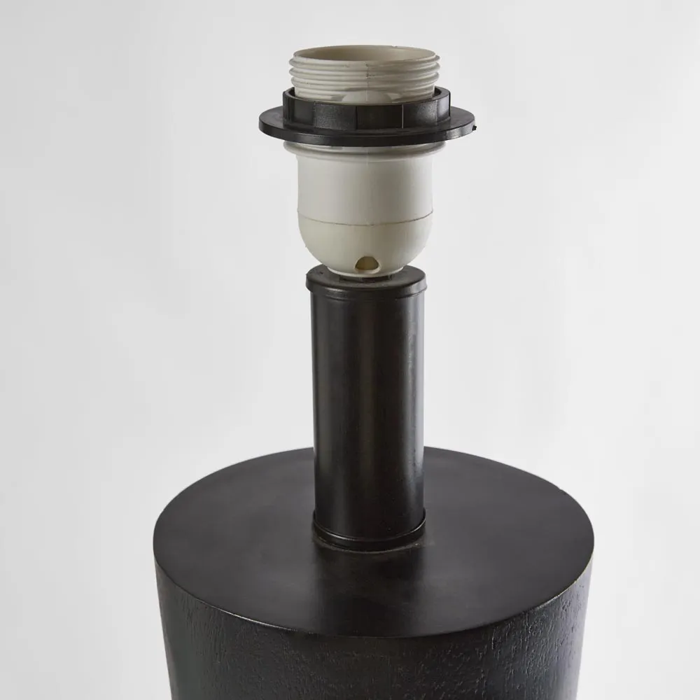 Callum Floor Lamp Black- Base Only