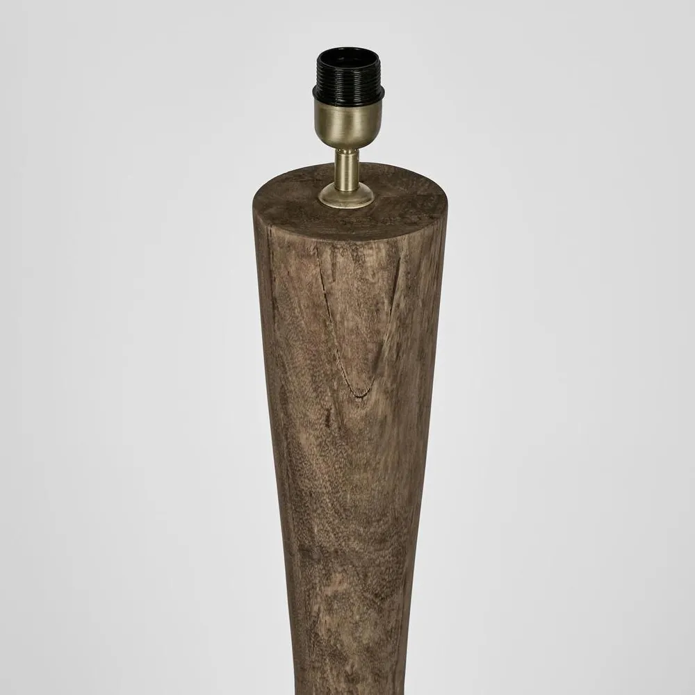 Callum Timber Floor Lamp Base- Base Only