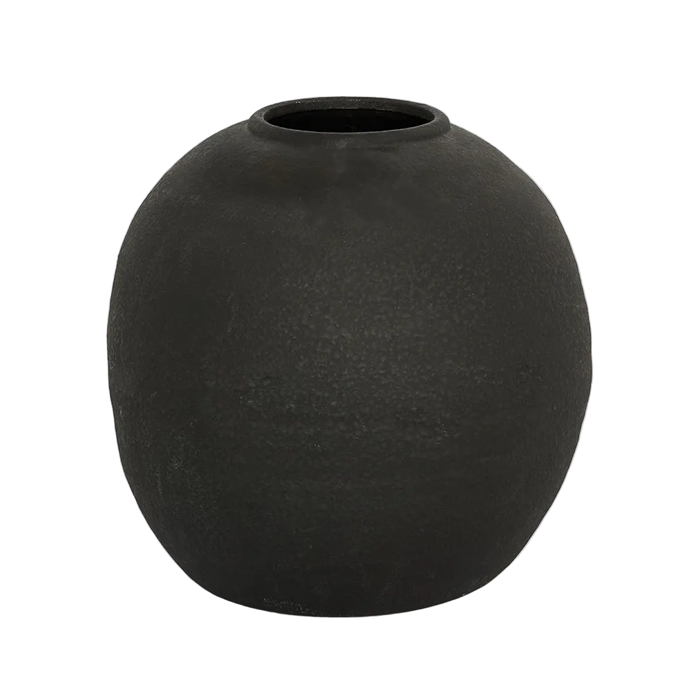 Cara  Vase Small Black