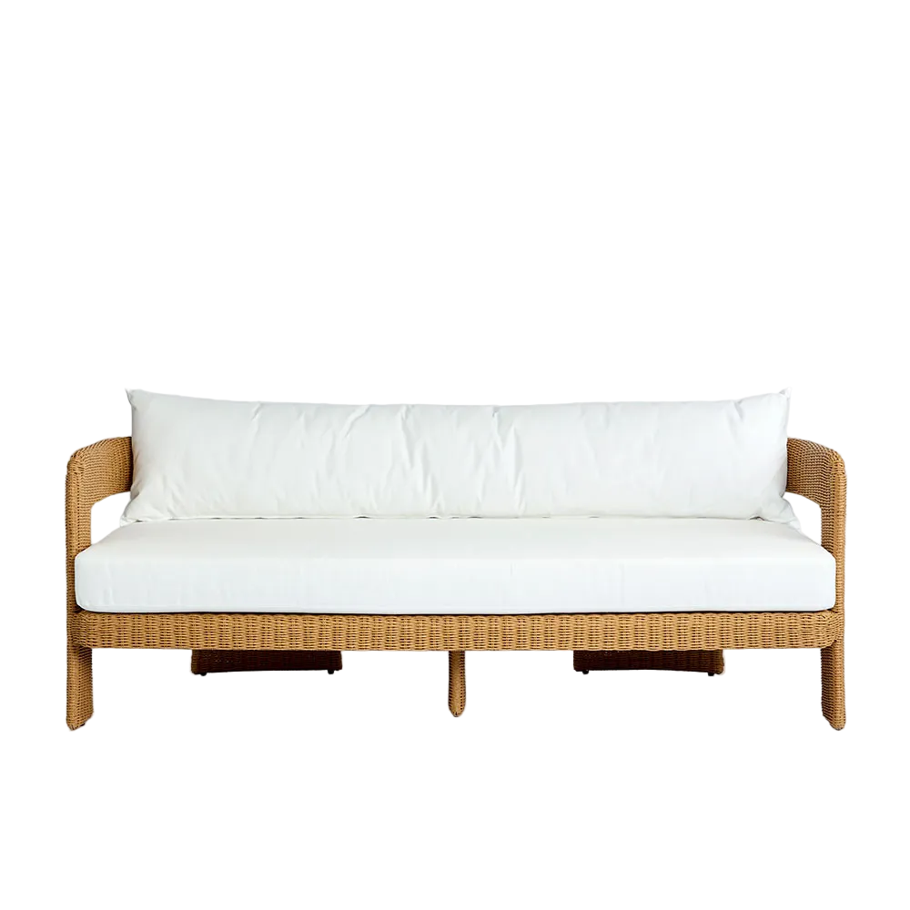Cassius 3 Seat Sofa Natural Outdoor
