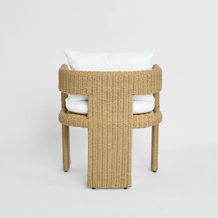 Cassius Outdoor Occasional Dining Chair Natural
