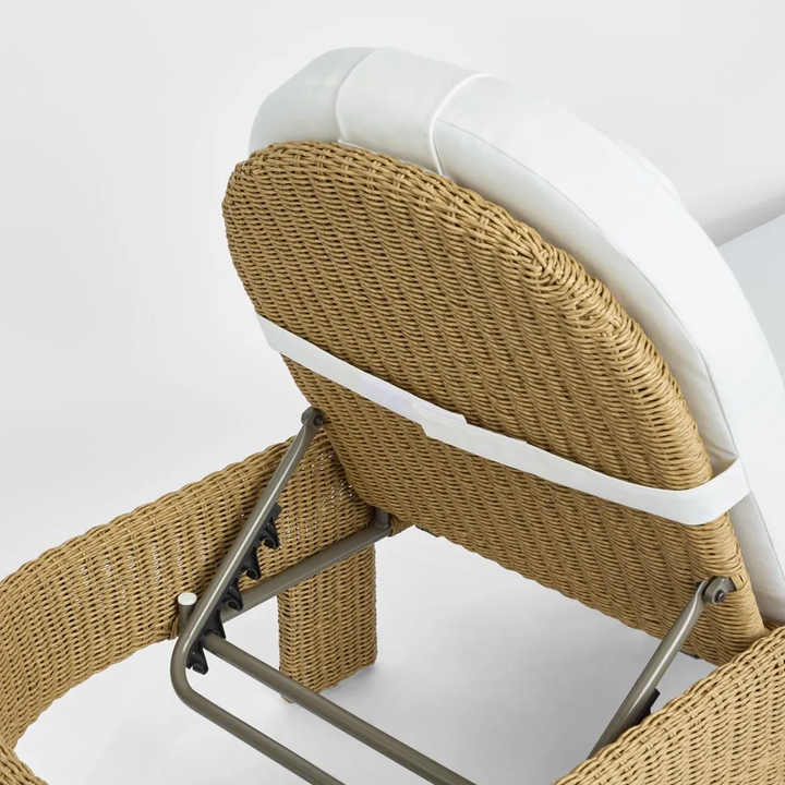 Cassius  Sunlounge Natural Outdoor