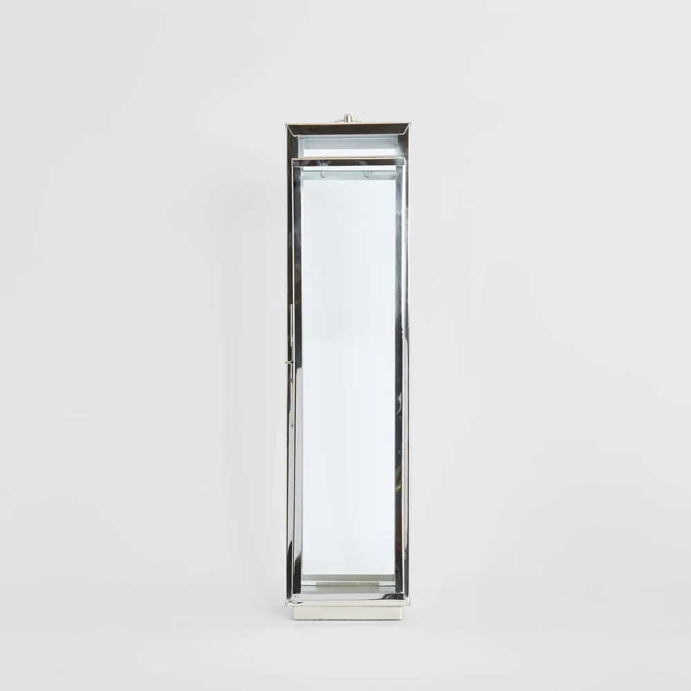 Charlotte Lantern Large Nickel