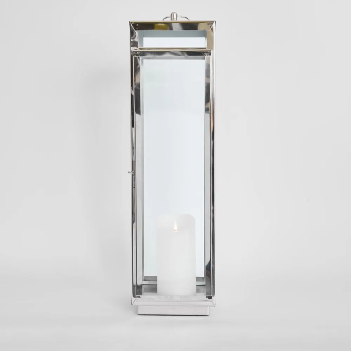 Charlotte Lantern Medium Nickel