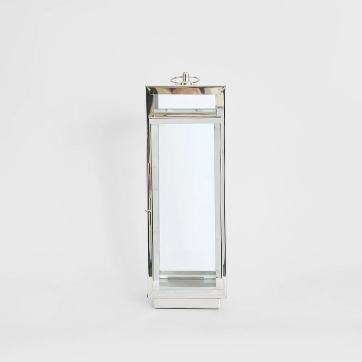 Charlotte Lantern Small Nickel