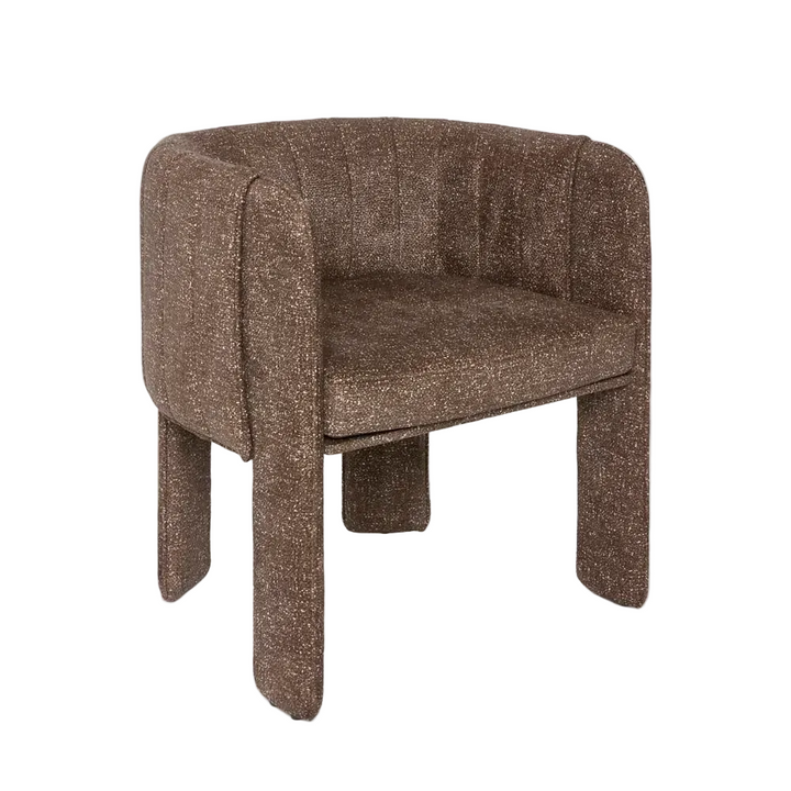 Clara Dining Chair with arms Cocoa