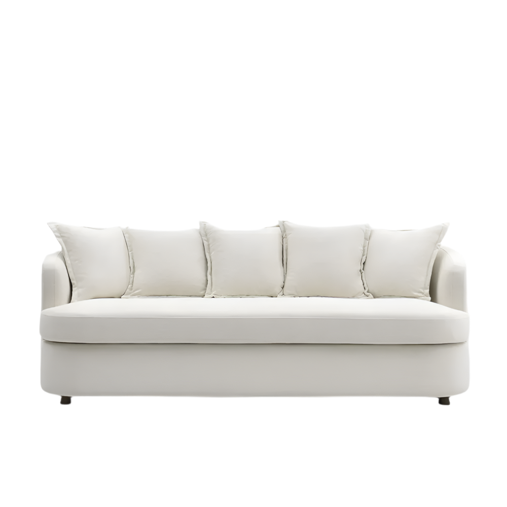Clontarf Hamptons 3 Seat Sofa Ivory