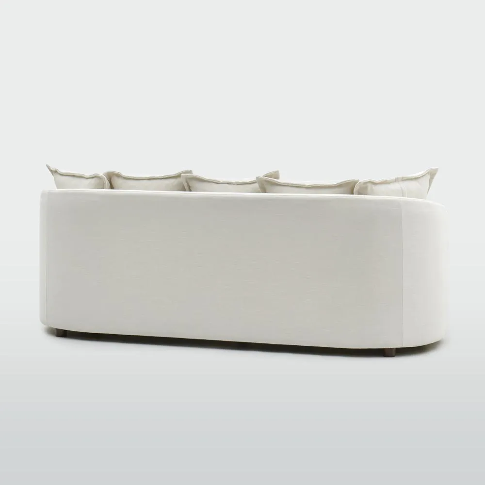 Clontarf Hamptons 3 Seat Sofa Ivory