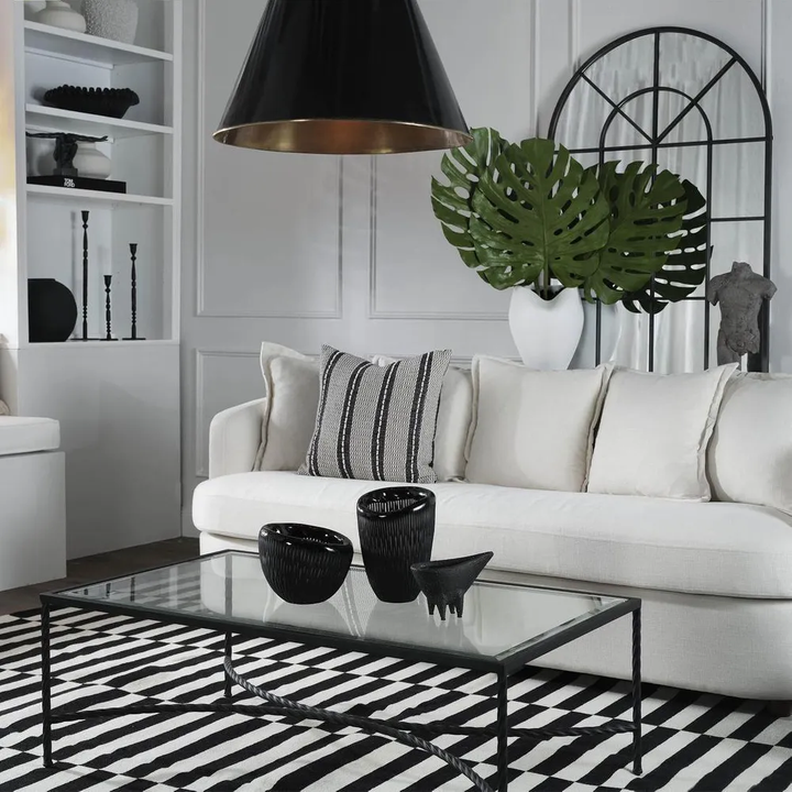 Clontarf Hamptons 3 Seat Sofa Ivory