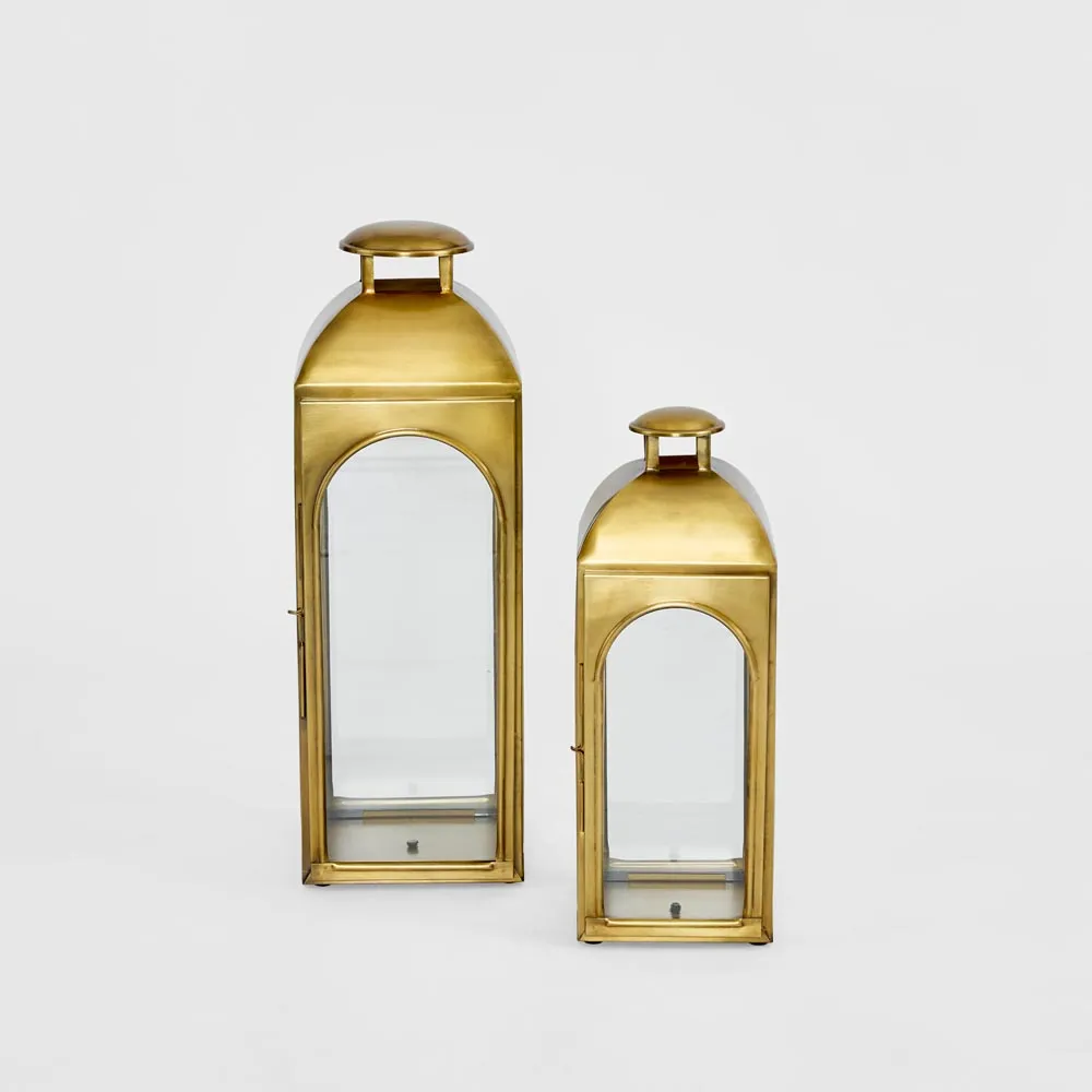 Coachhouse Lantern Small Brass