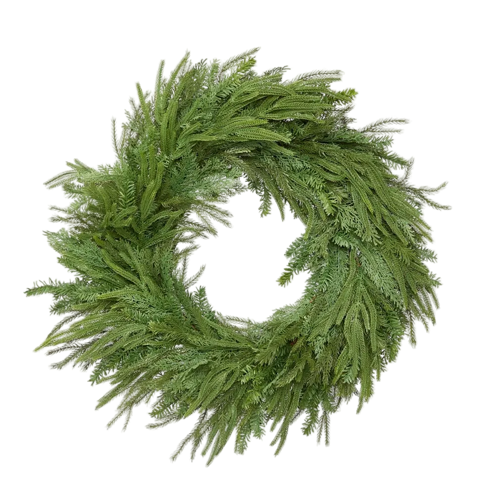 Mixed Cypress Wreath 91cm – OneWorld Collection