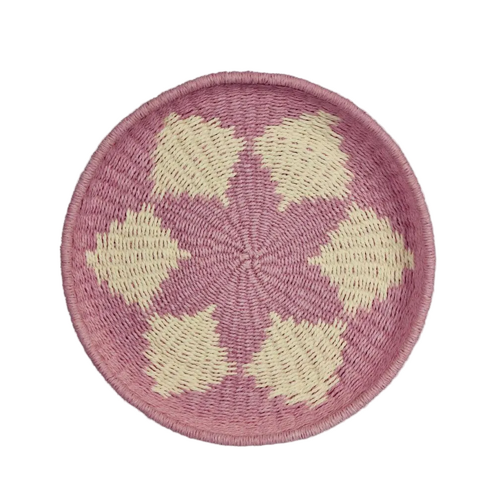 Dula Basket Pink Natural