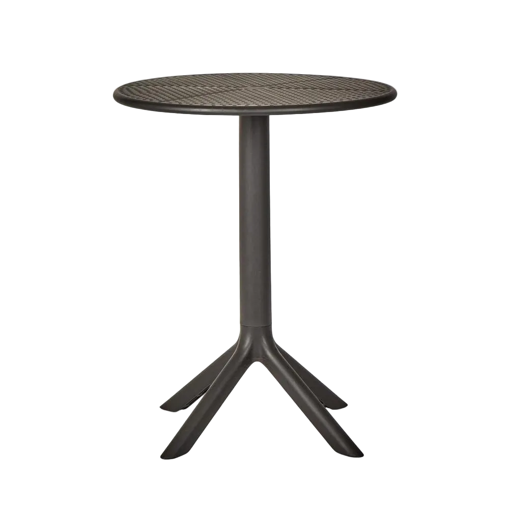 Ellee Café Bistro Table All Weather outdoor Black 60cm