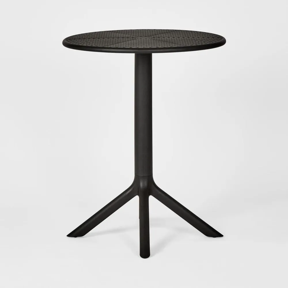Ellee Café Bistro Table All Weather outdoor Black 60cm