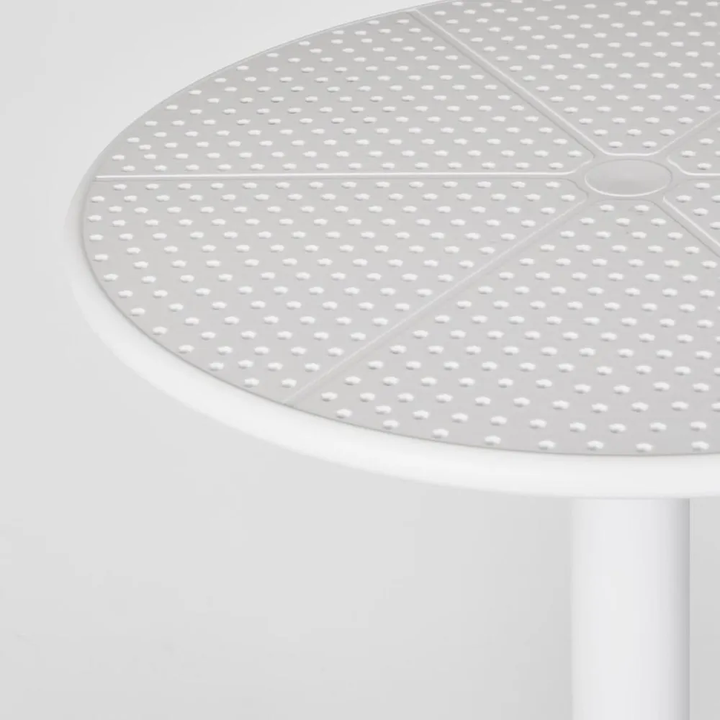 Ellee Café Bistro Table All Weather outdoor White 60cm