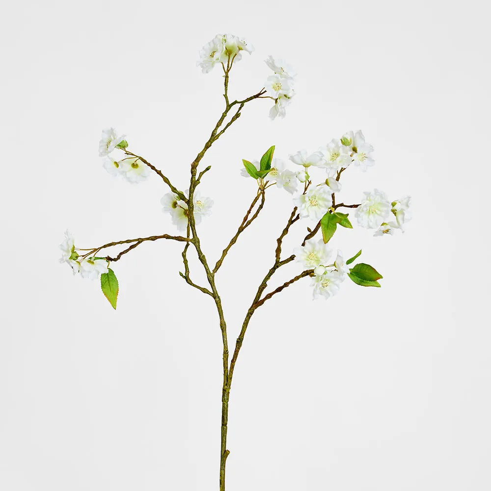 Blossom Spray 78cm White
