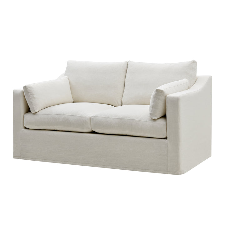 Clovelly Hamptons 2 Seat Sofa Ivory