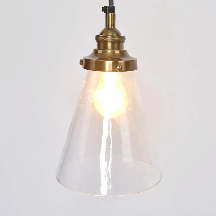 Gadsden Ceiling Pendant Extra Small Antique Brass