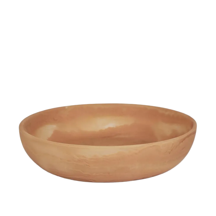 HALO Swirl Resin Serving Bowl Large Peach