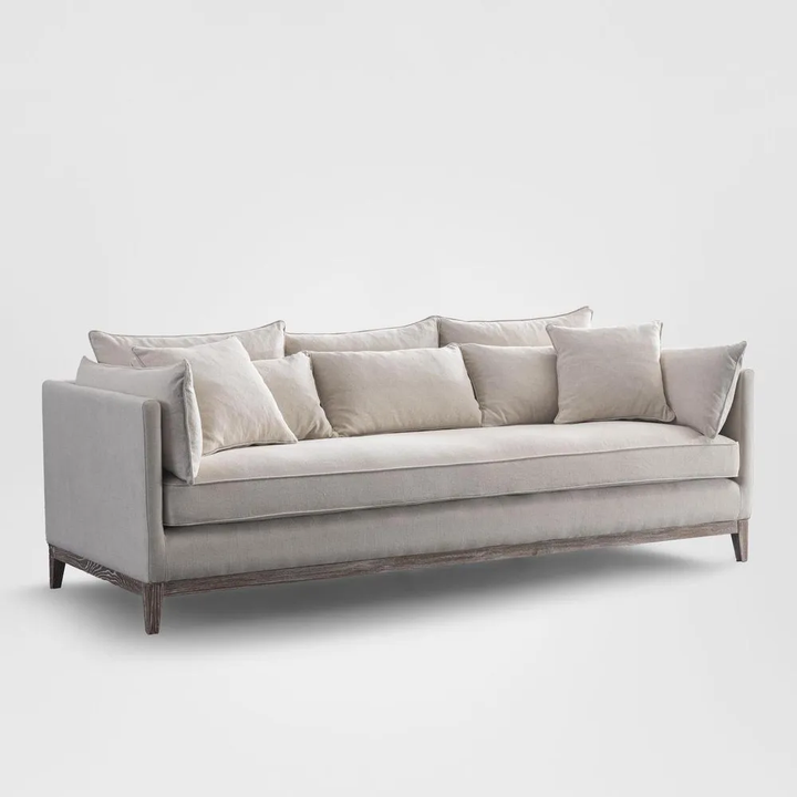 Henri 3 Seater Sofa Natural